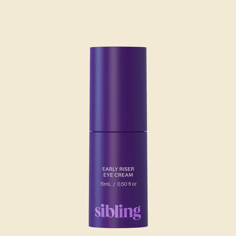 Early Riser Eye Cream by Sibling Skincare, a perfect eye cream to target dark circles and puffiness.